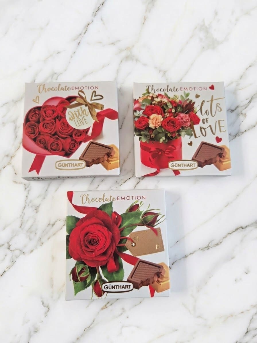 Geschenkbox Rosen
