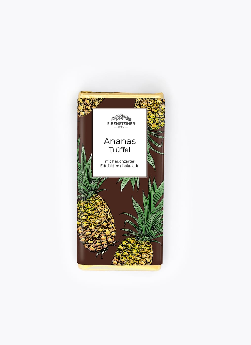 Ananas Trüffel in Edelbitterschokolade