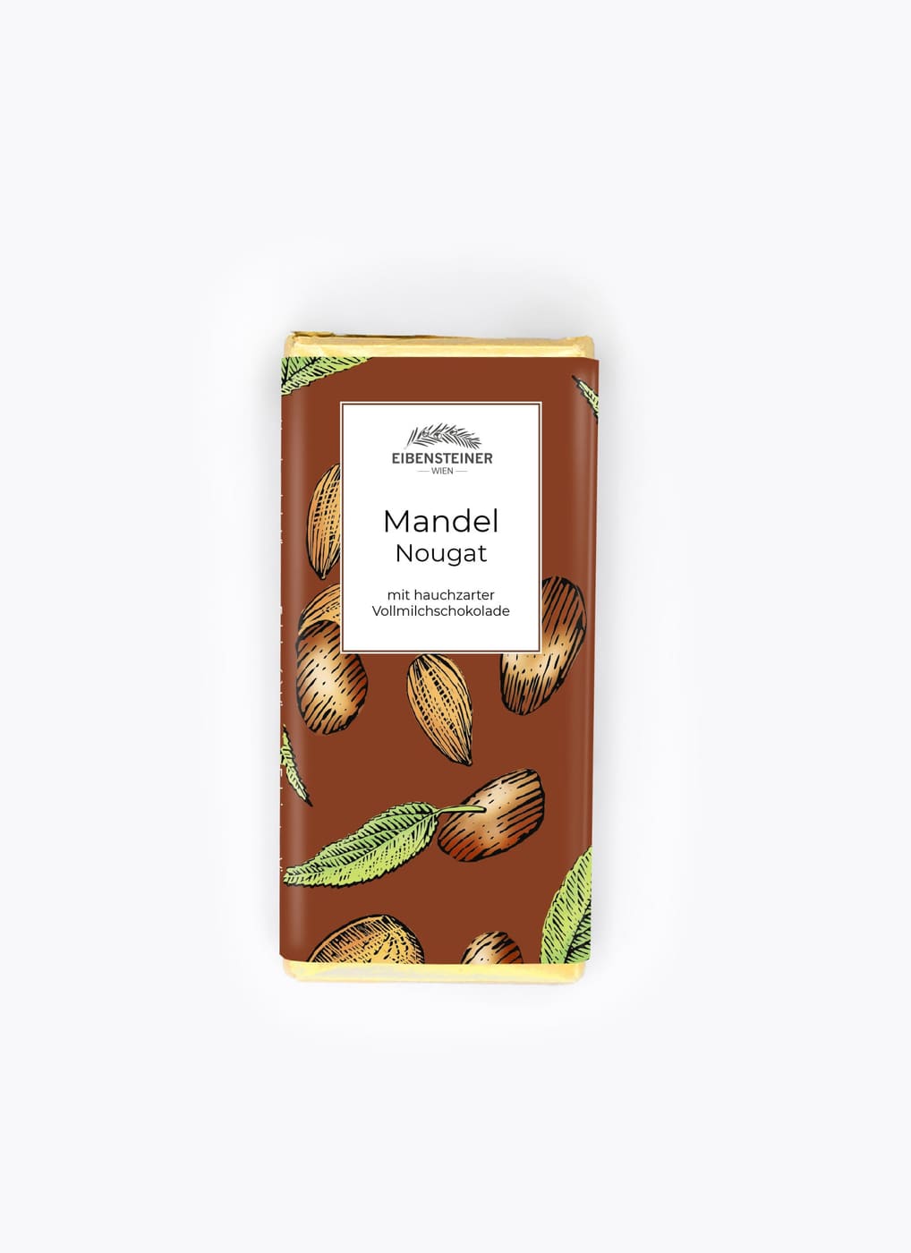Mandelnougat in Milchschokolade