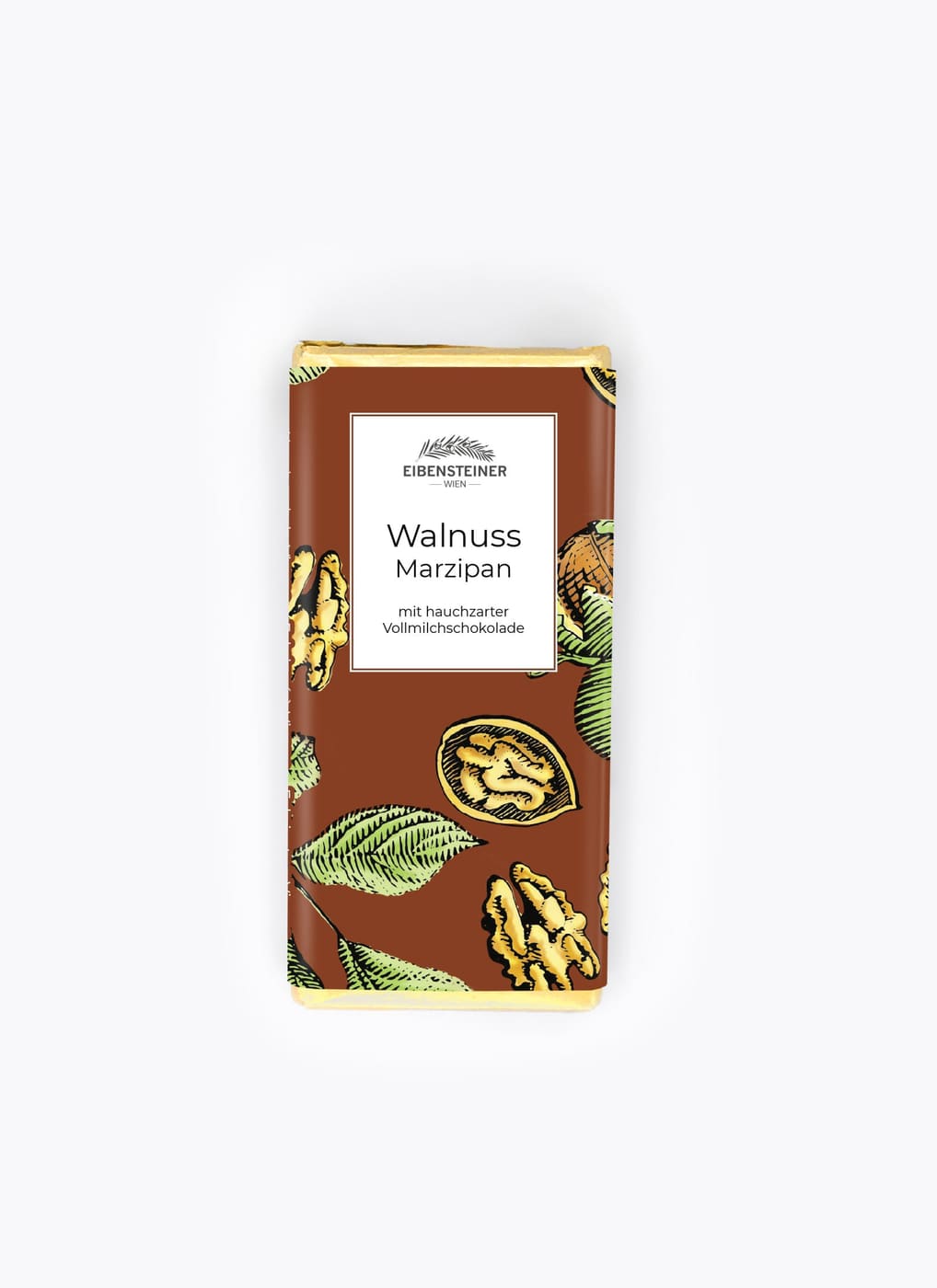 Walnussmarzipan in Milchschokolade